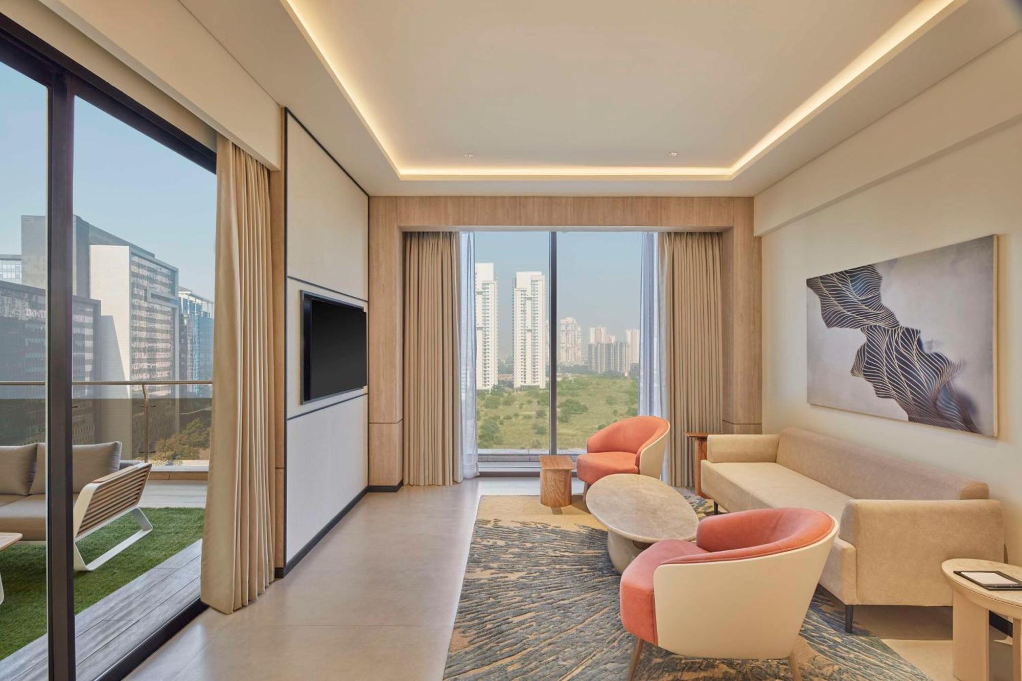 Hilton Gurugram Baani City Centre Gurgaon Eksteriør billede