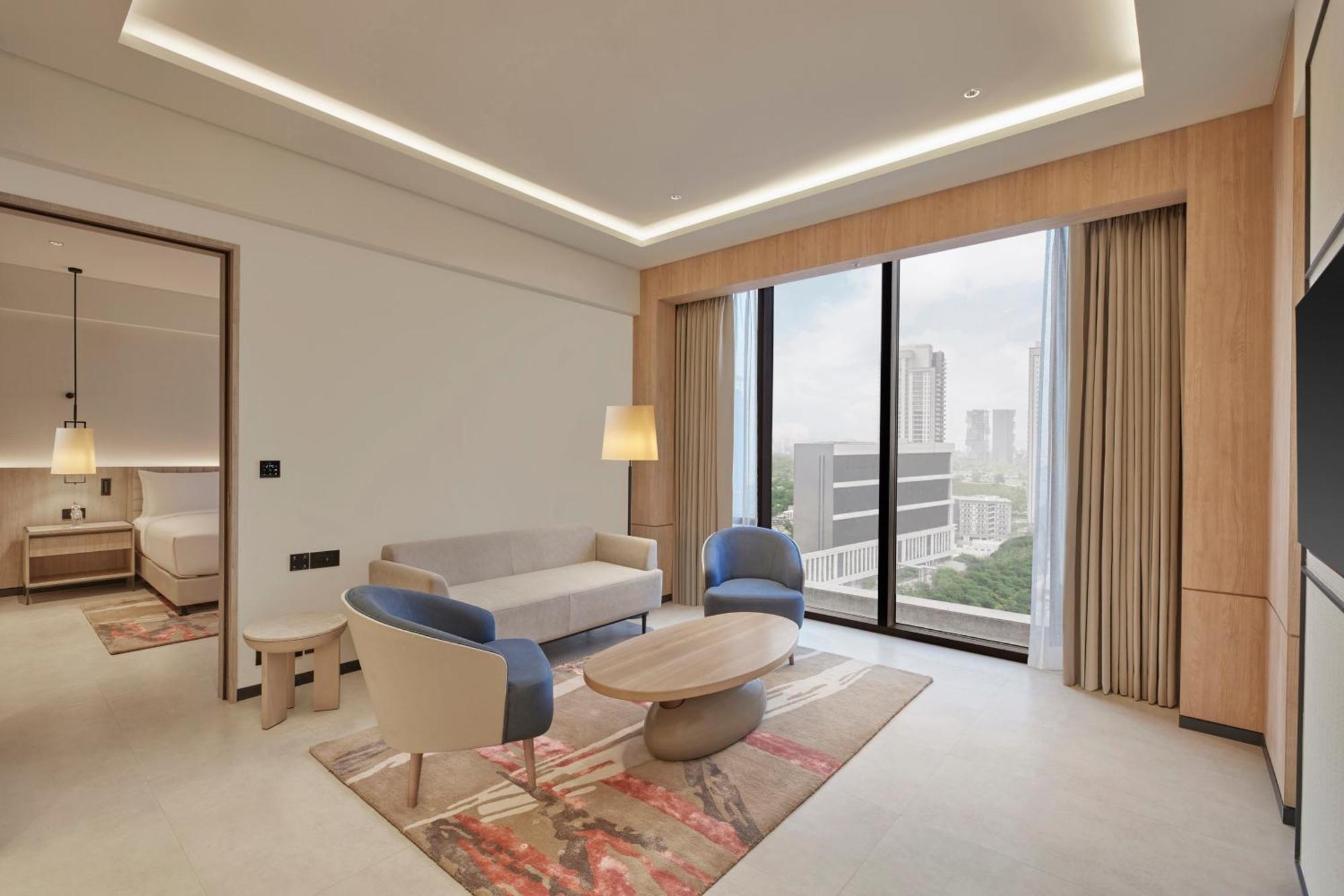 Hilton Gurugram Baani City Centre Gurgaon Eksteriør billede