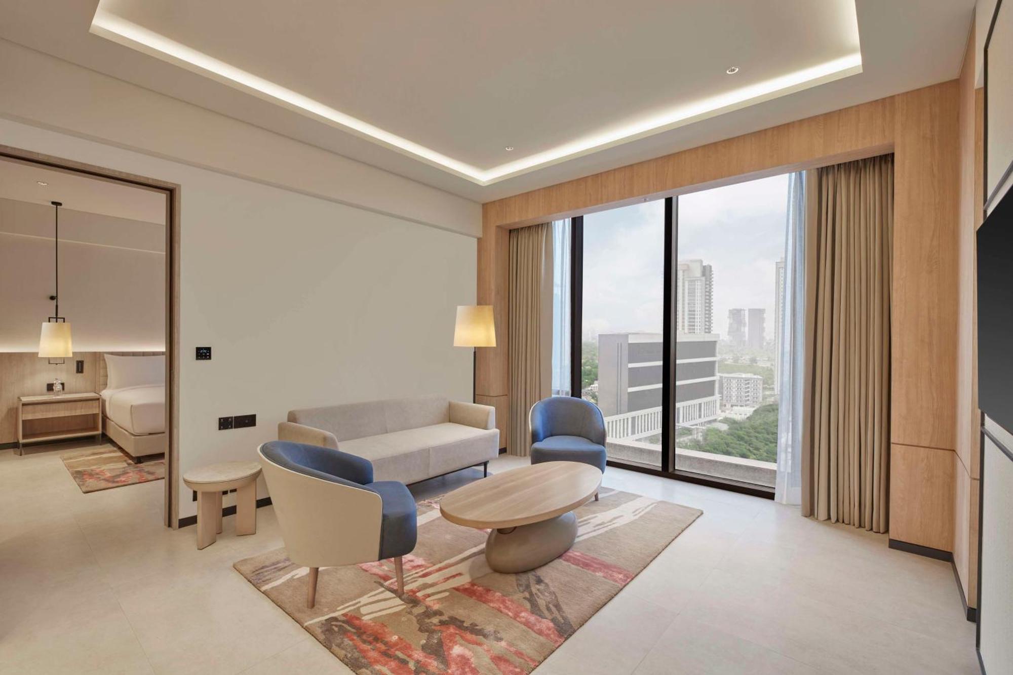 Hilton Gurugram Baani City Centre Gurgaon Eksteriør billede